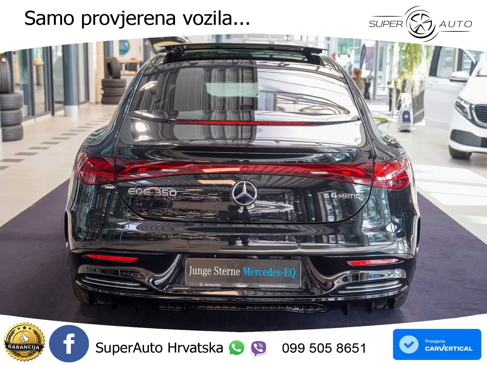 Mercedes EQE 350 98 kWh (292 KS) 4MATIC