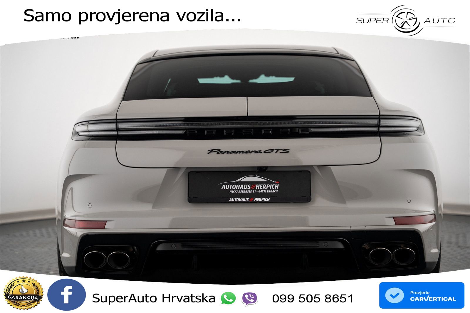 Porsche Panamera GTS 4.0 V8 (500 KS) PDK