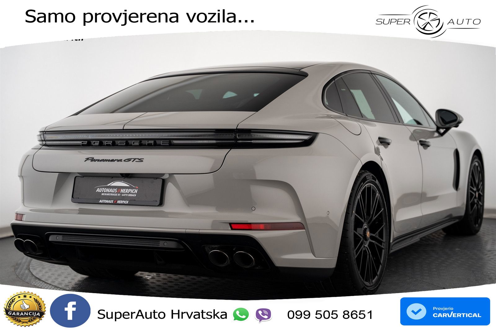 Porsche Panamera GTS 4.0 V8 (500 KS) PDK