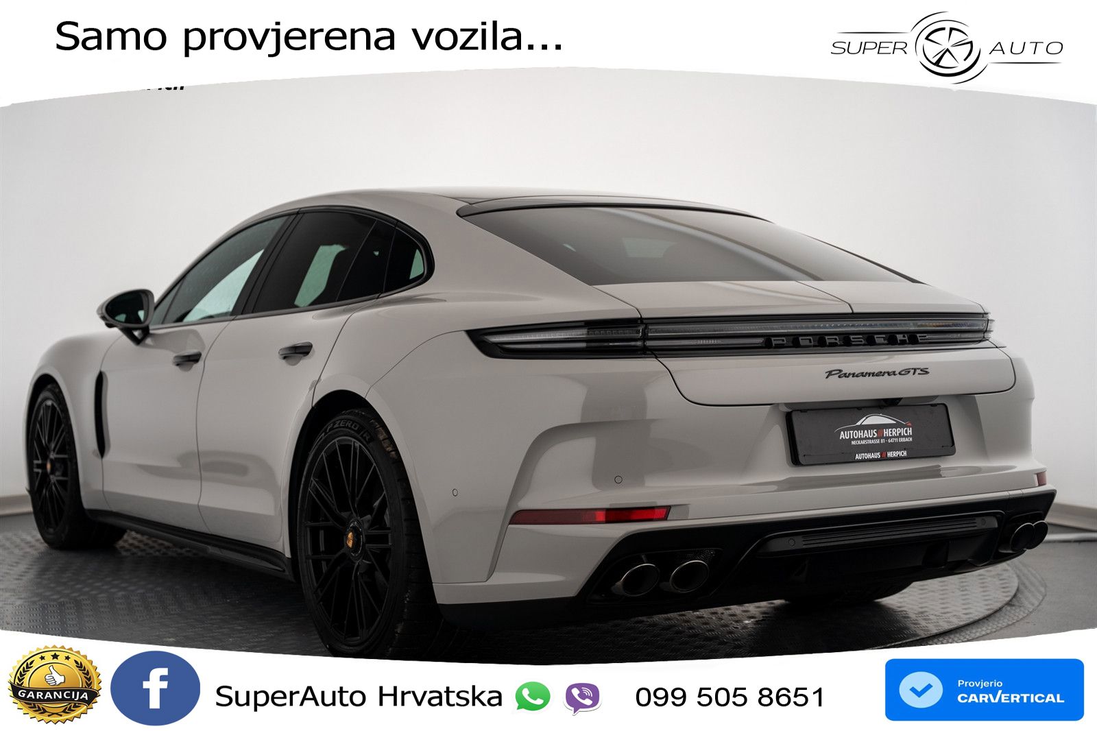 Porsche Panamera GTS 4.0 V8 (500 KS) PDK
