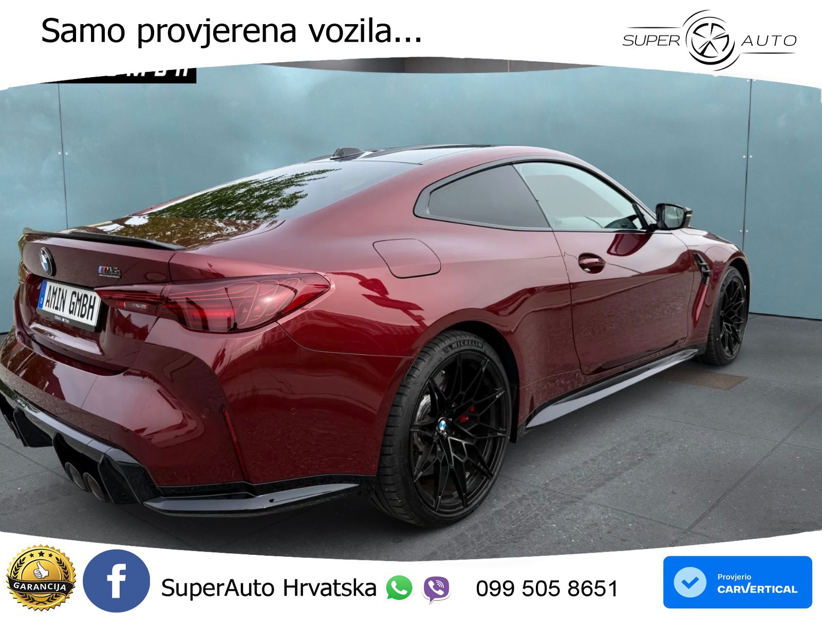 BMW M4 Convertible Competition 3.0 (530 KS) xDrive Steptronic