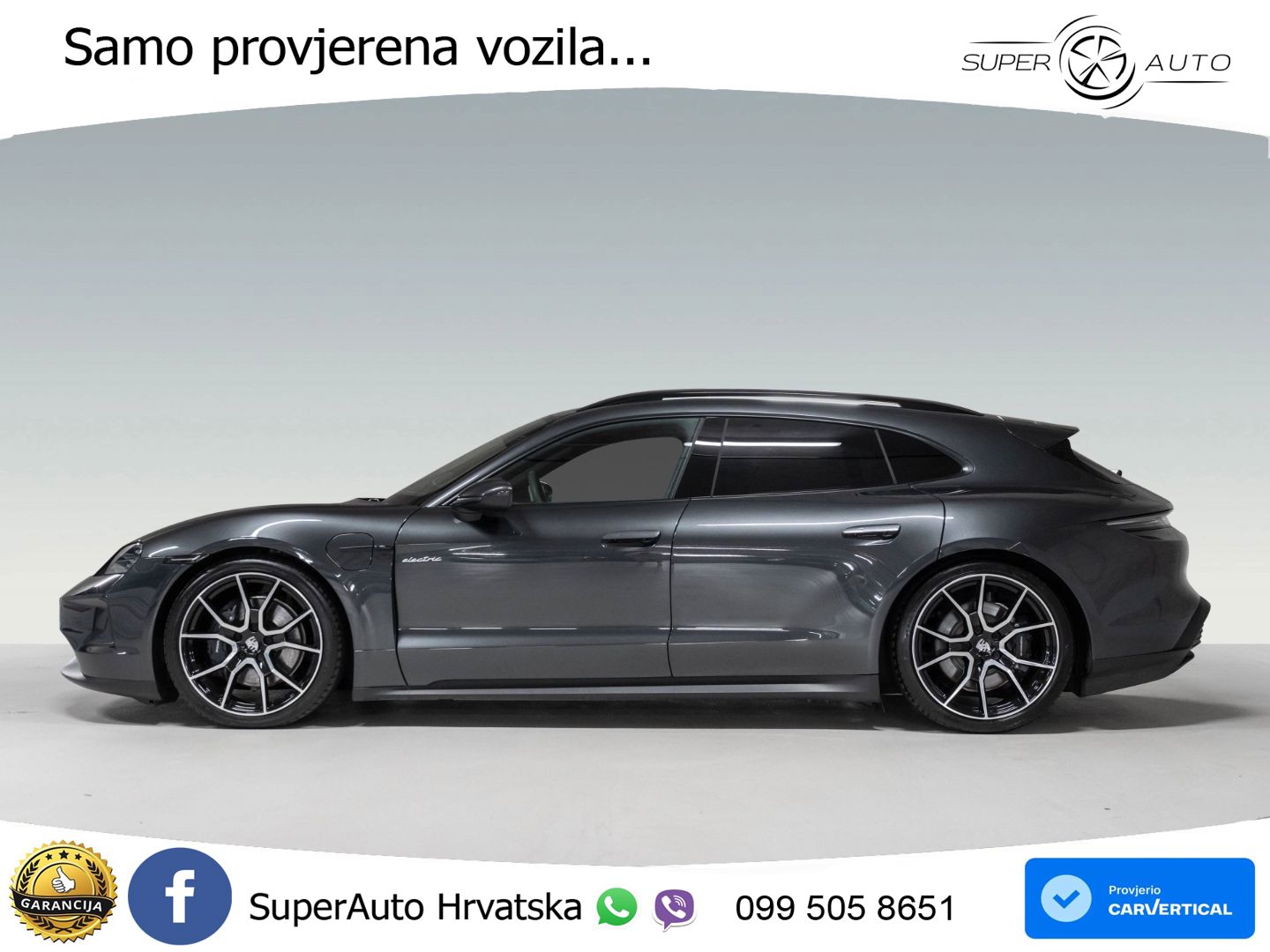 Porsche Taycan Sport Turismo 105 kWh (435 KS)