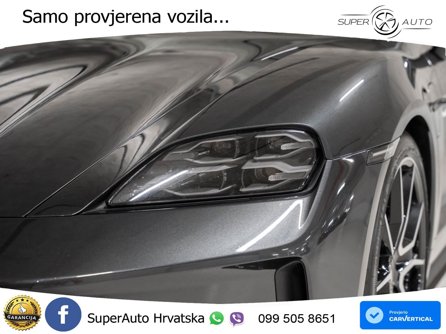 Porsche Taycan Sport Turismo 105 kWh (435 KS)