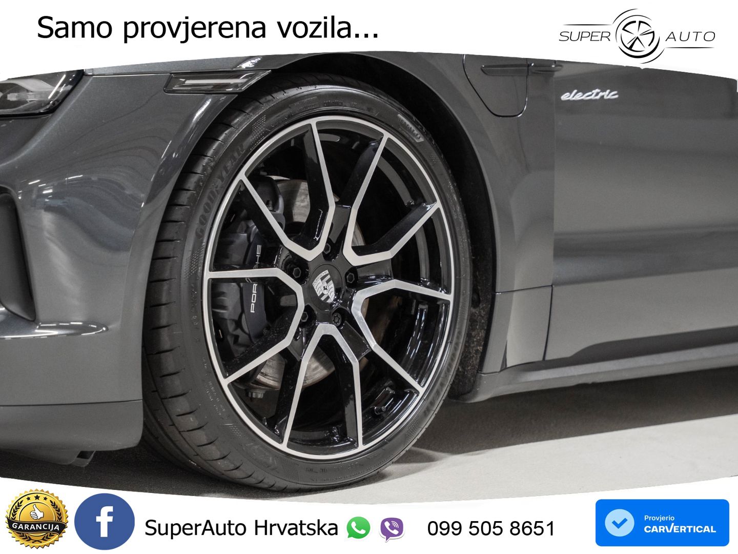 Porsche Taycan Sport Turismo 105 kWh (435 KS)