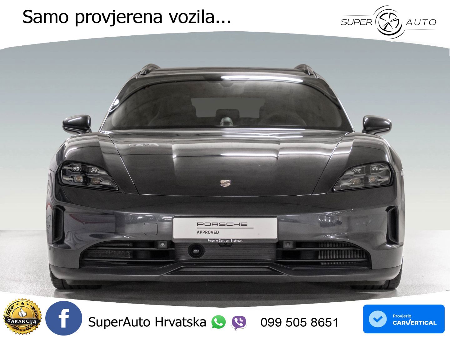 Porsche Taycan Sport Turismo 105 kWh (435 KS)