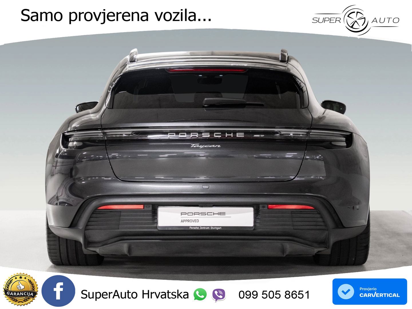 Porsche Taycan Sport Turismo 105 kWh (435 KS)