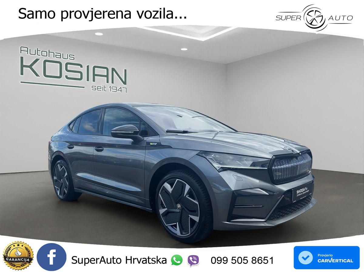 Škoda Enyaq Coupe iV RS 82 kWh (299 KS) AWD LED+GR SJED+ACC