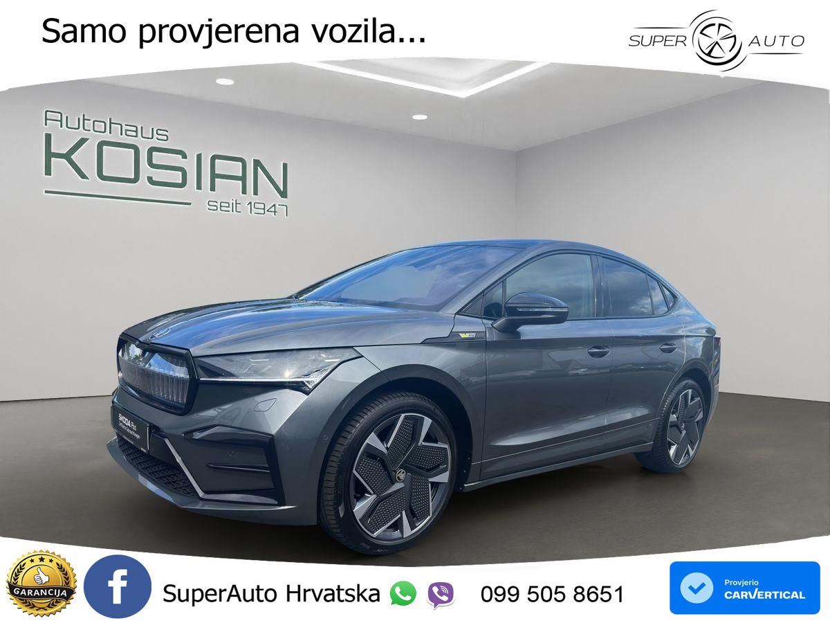 Škoda Enyaq Coupe iV RS 82 kWh (299 KS) AWD LED+GR SJED+ACC