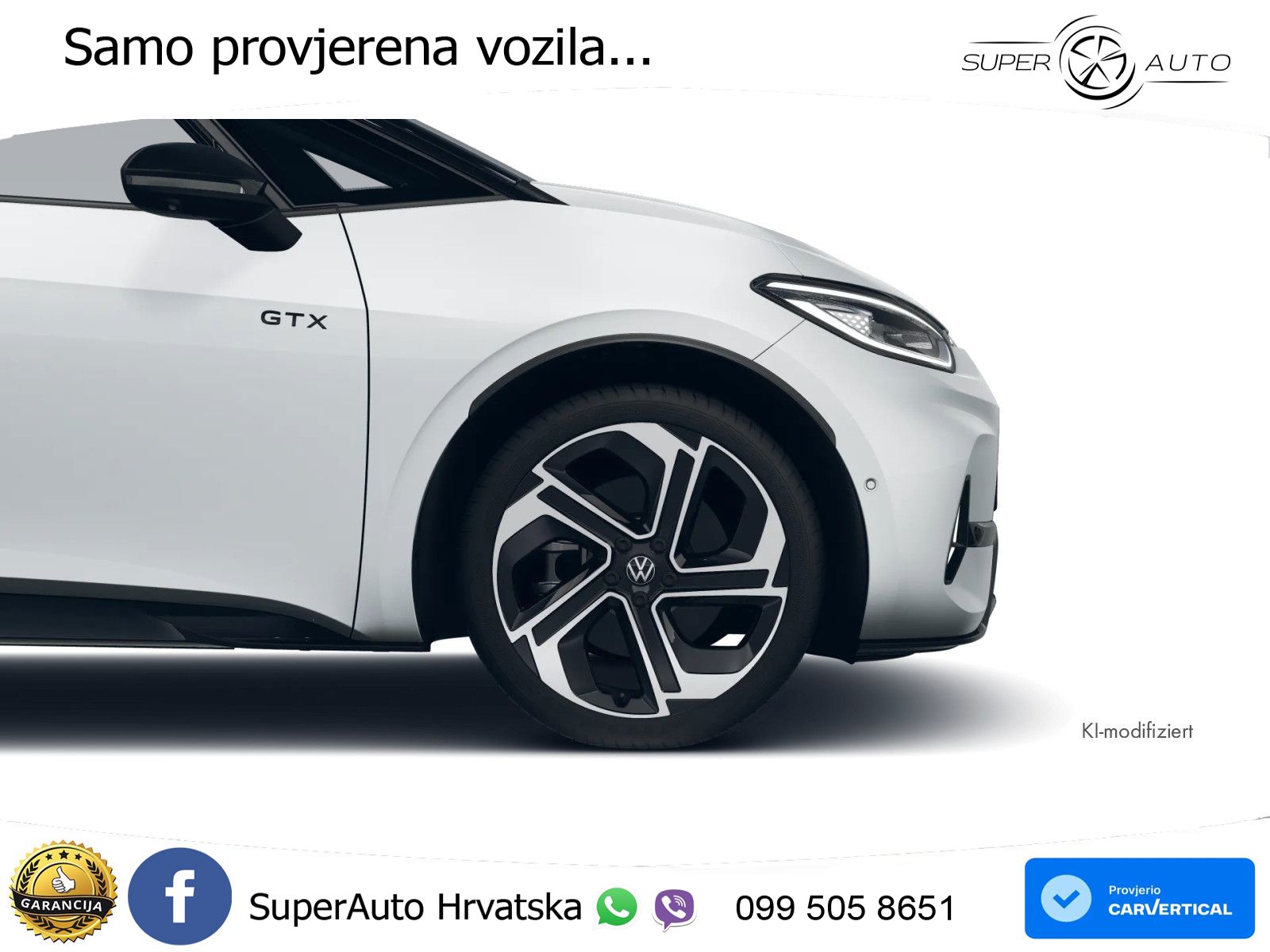 Volkswagen ID.3 GTX 84 kWh (286 KS) LED+GR SJED+ACC