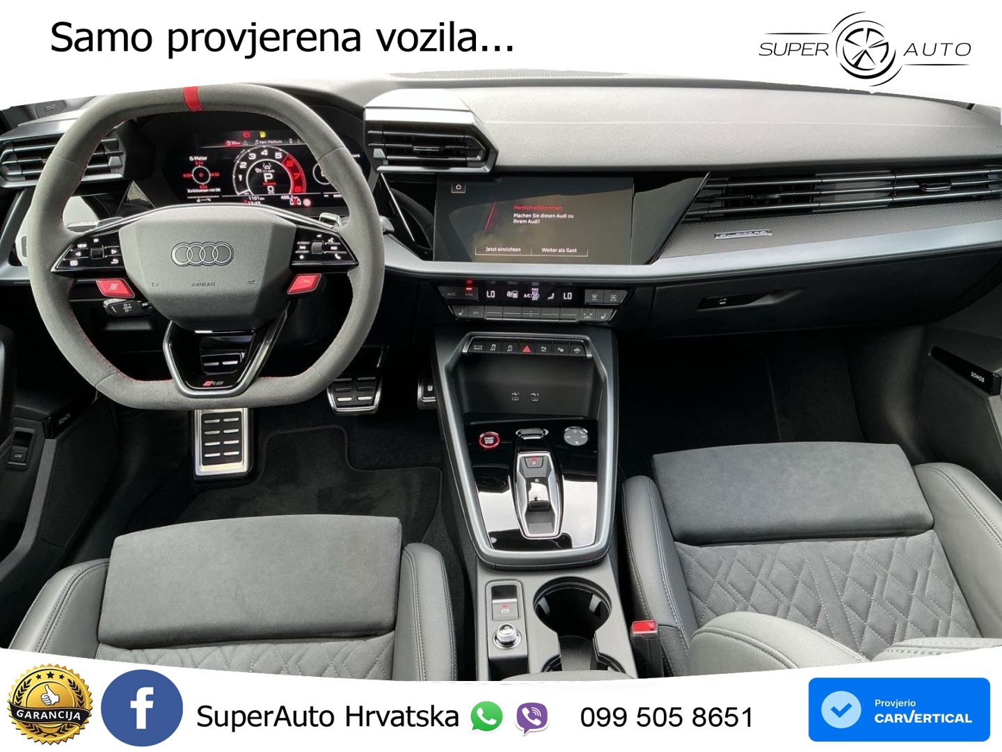 Audi RS3 Sedan 2.5 TFSI (400 KS) quattro S tronic