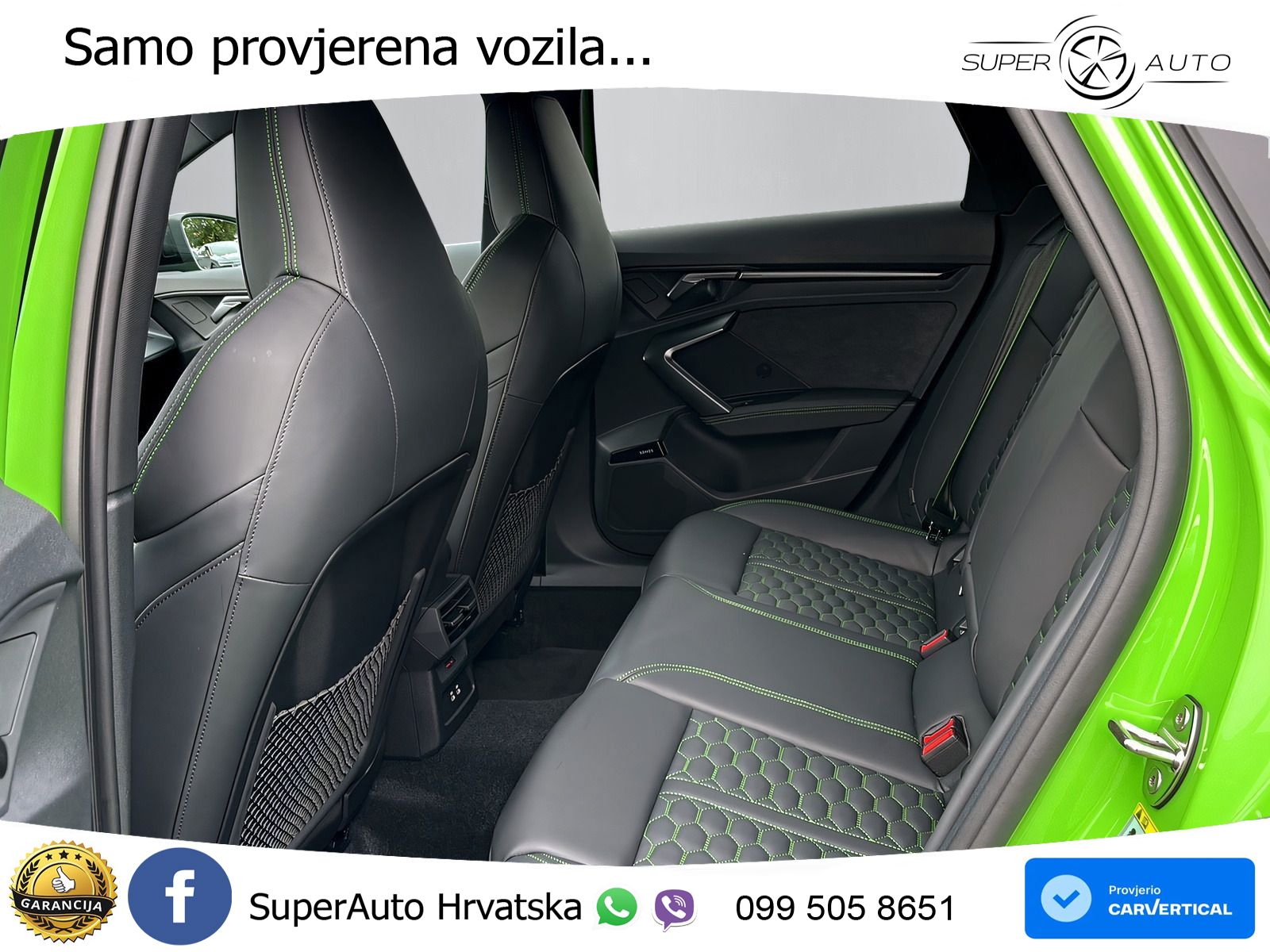 Audi RS3 Sedan 2.5 TFSI (400 KS) quattro S tronic LED+GR SJED+ACC