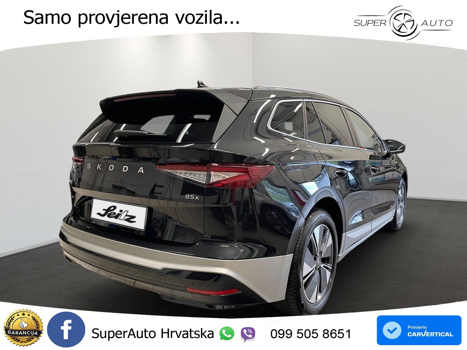Škoda Enyaq 85x 82 kWh (286 KS) AWD