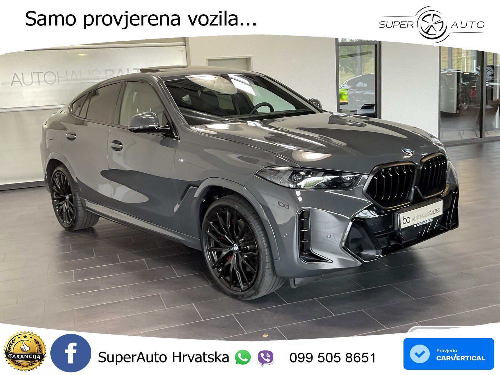 BMW X6 30d (298 KS) xDrive Steptronic M Sport LED+GR SJED+ACC