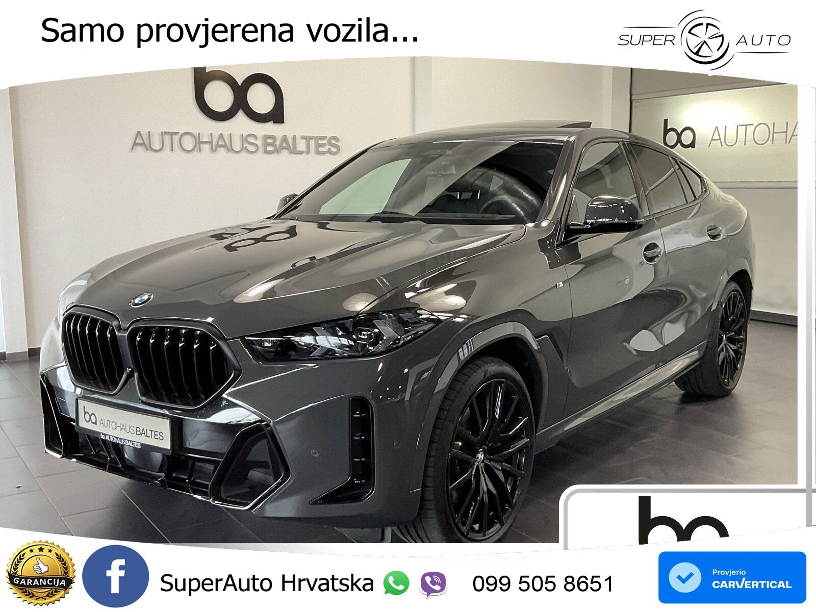 BMW X6 30d (298 KS) xDrive Steptronic M Sport LED+GR SJED+ACC