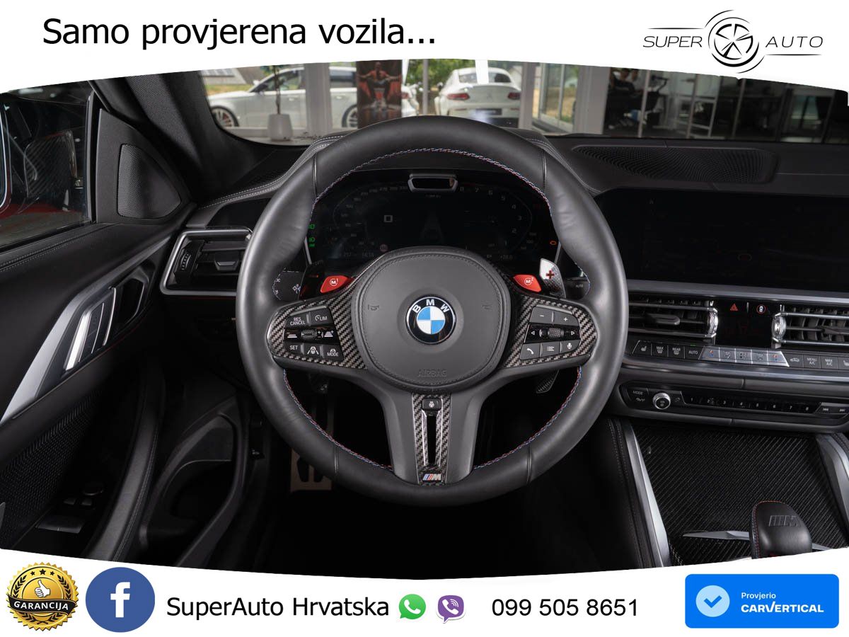 BMW M4 Competition 3.0 (510 KS) xDrive Steptronic LED+GR SJED+ACC