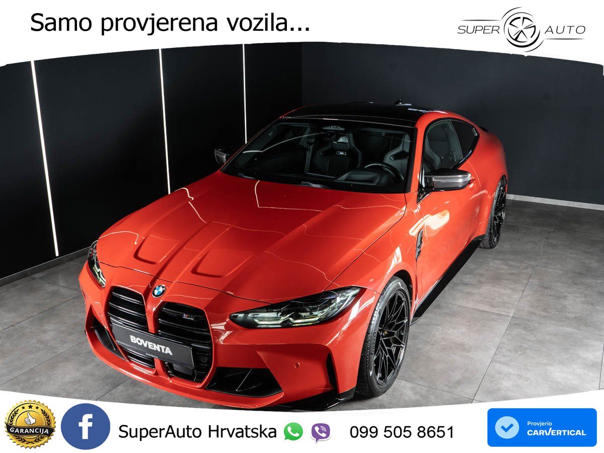 BMW M4 Competition 3.0 (510 KS) xDrive Steptronic LED+GR SJED+ACC