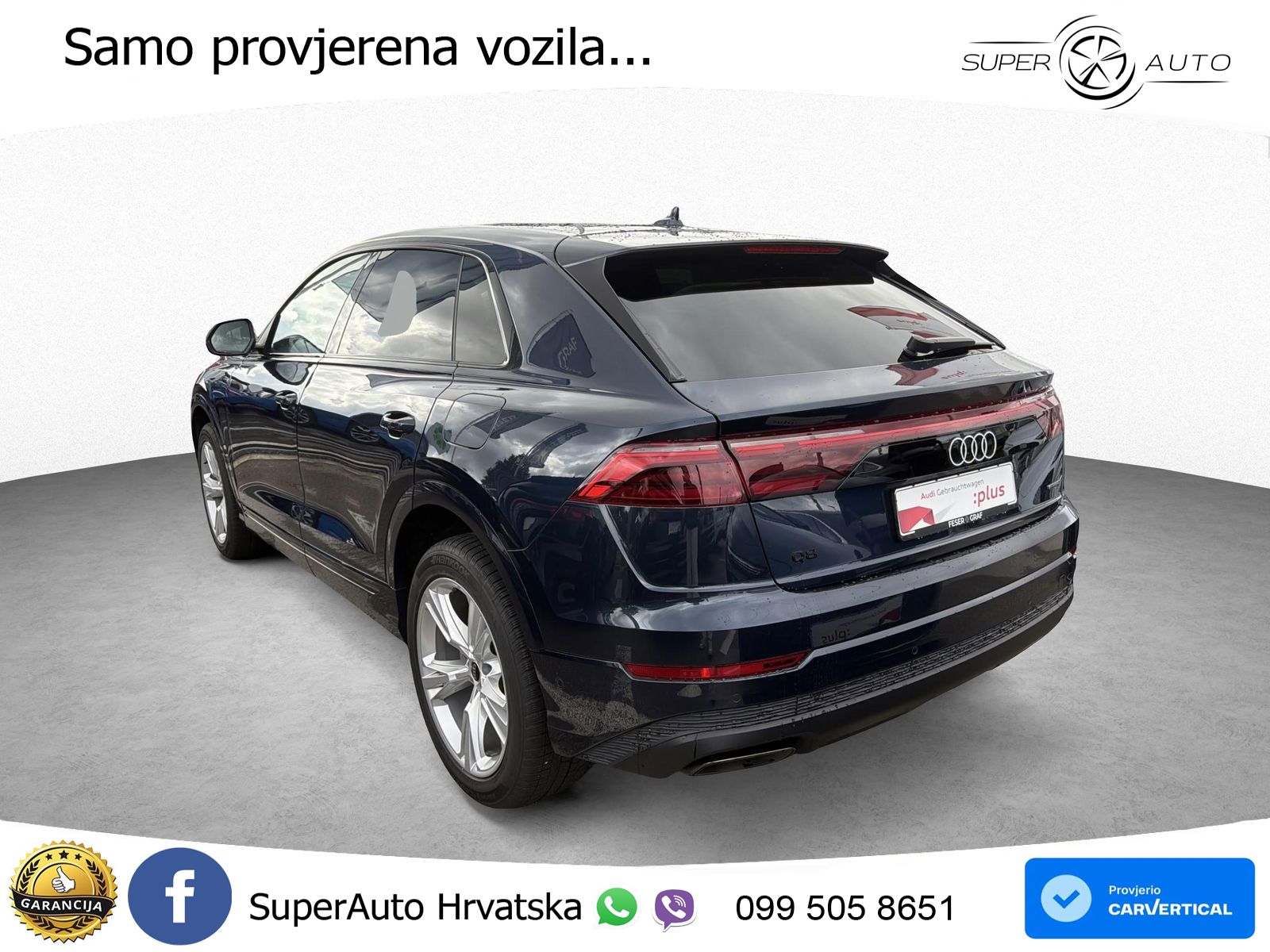 Audi Q8 55 TFSIe V6 (394 KS) quattro Tiptronic
