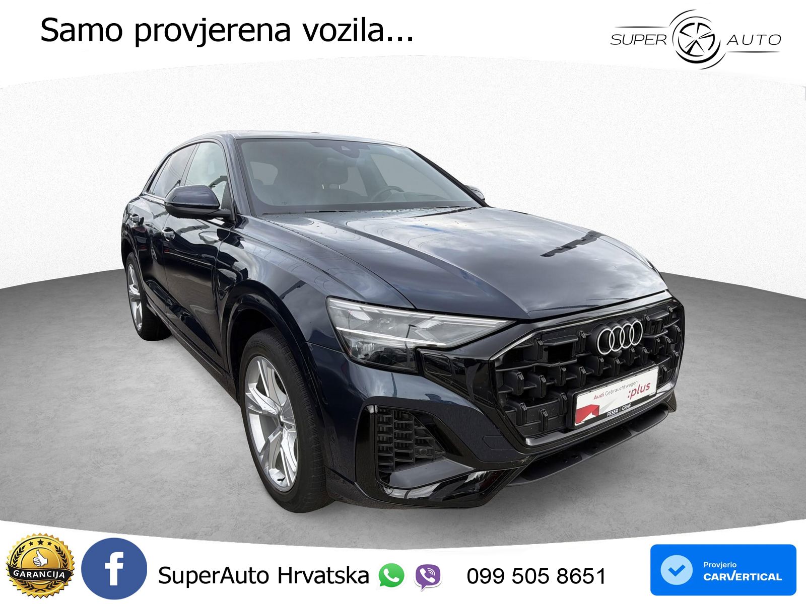 Audi Q8 55 TFSIe V6 (394 KS) quattro Tiptronic