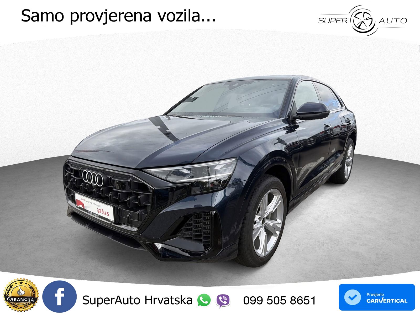 Audi Q8 55 TFSIe V6 (394 KS) quattro Tiptronic