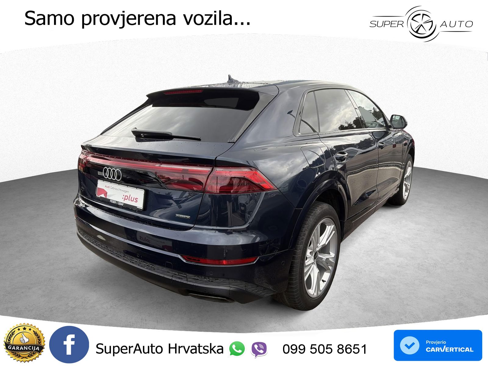 Audi Q8 55 TFSIe V6 (394 KS) quattro Tiptronic