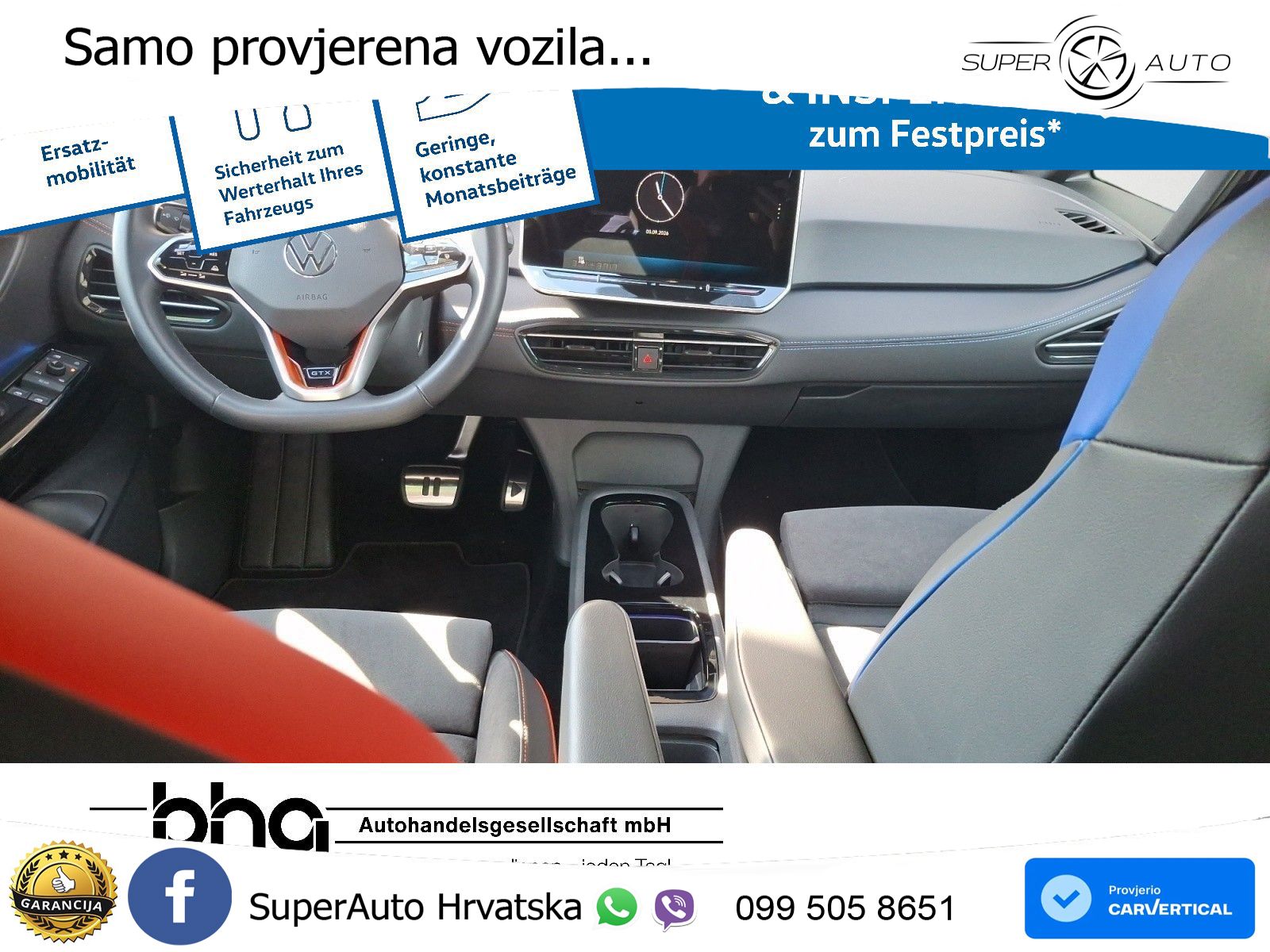 Volkswagen ID.3 GTX 84 kWh (286 KS) LED+GR SJED+ACC