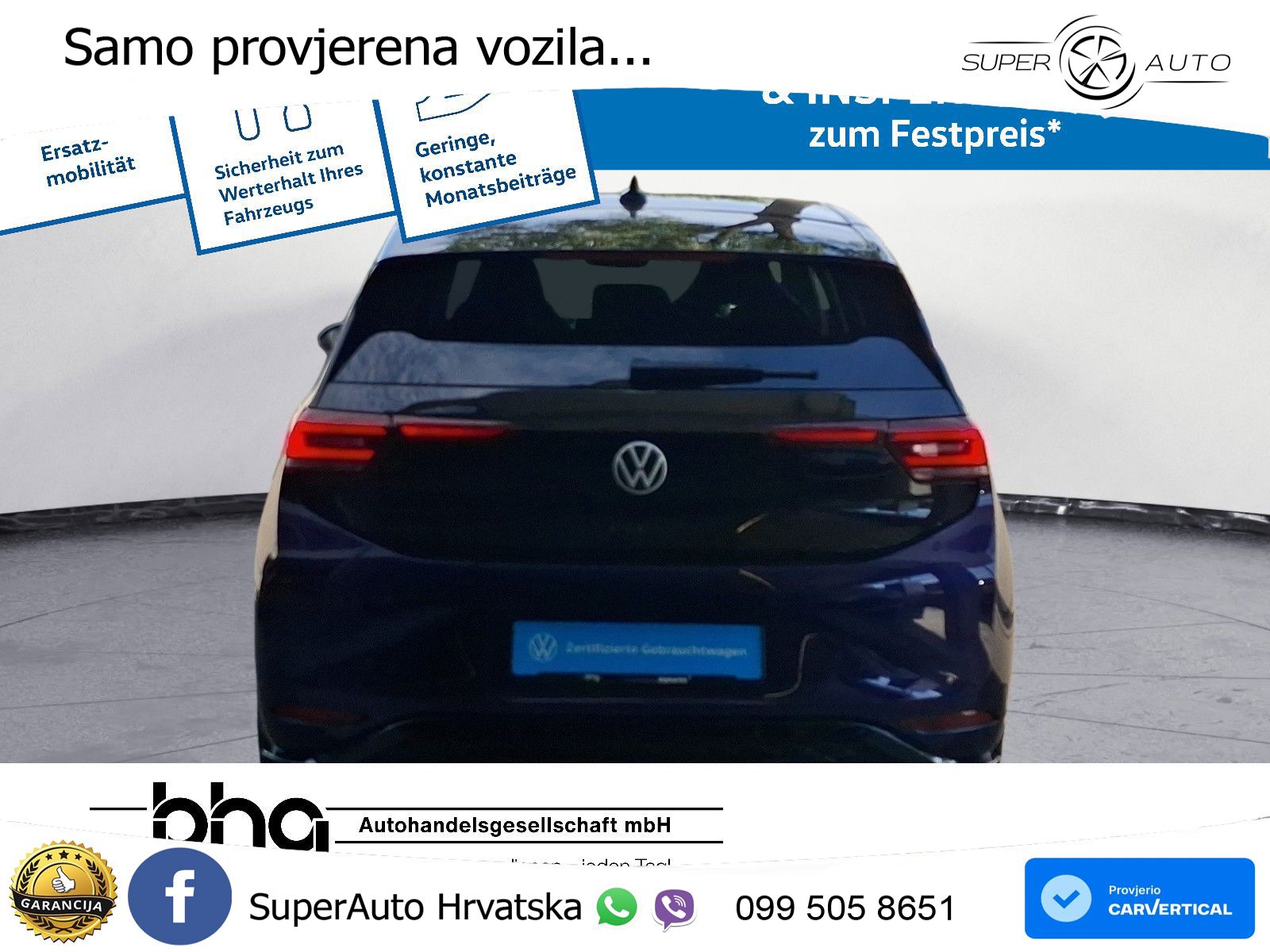 Volkswagen ID.3 GTX 84 kWh (286 KS) LED+GR SJED+ACC