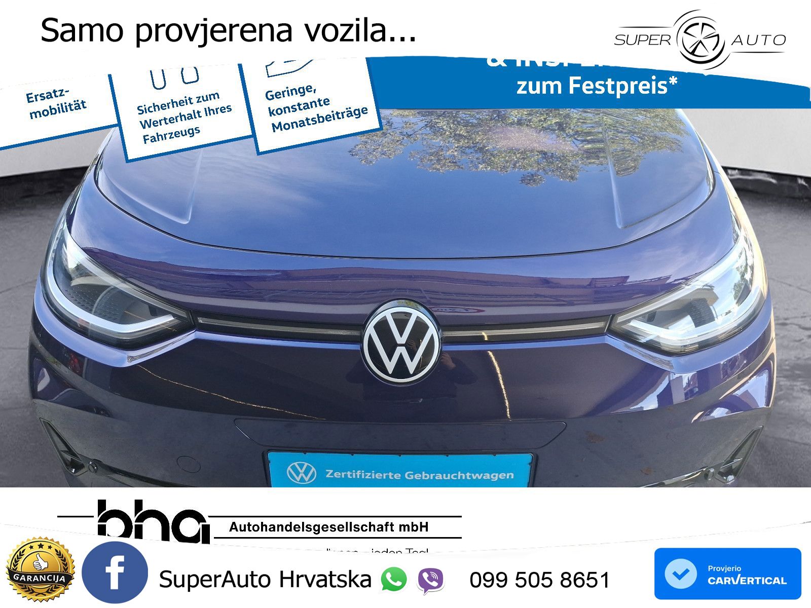 Volkswagen ID.3 GTX 84 kWh (286 KS) LED+GR SJED+ACC