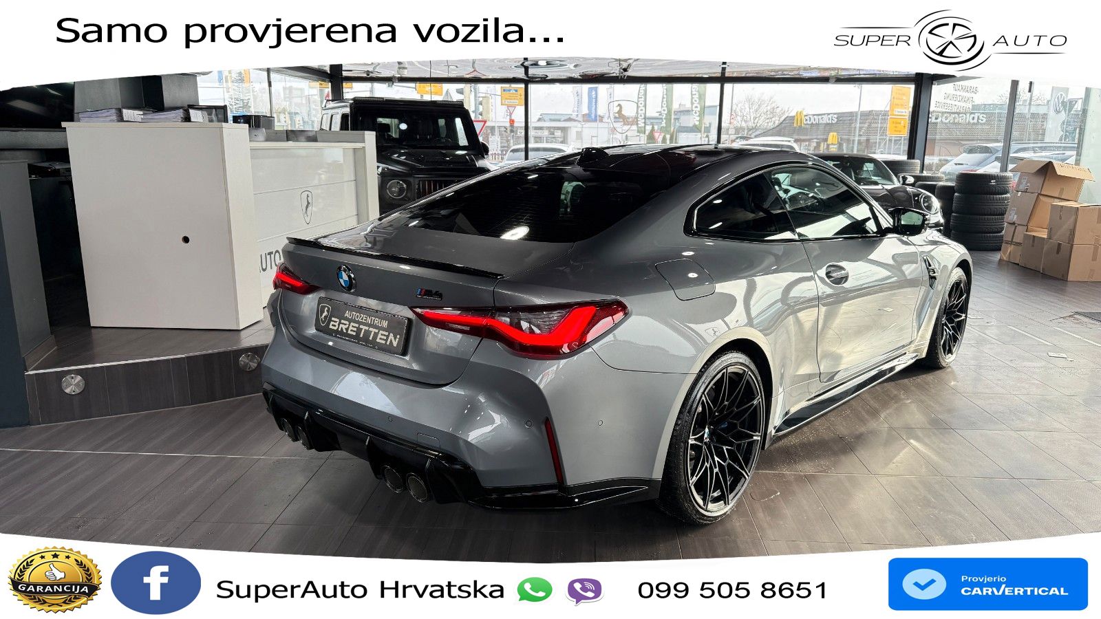 BMW M4 Convertible Competition 3.0 (510 KS) xDrive Steptronic LED+GR SJED+ACC