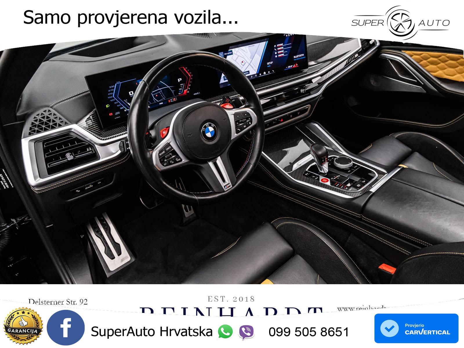 BMW X6 M Competition 4.4 V8 (625 KS) xDrive Steptronic LED+GR SJED+ACC