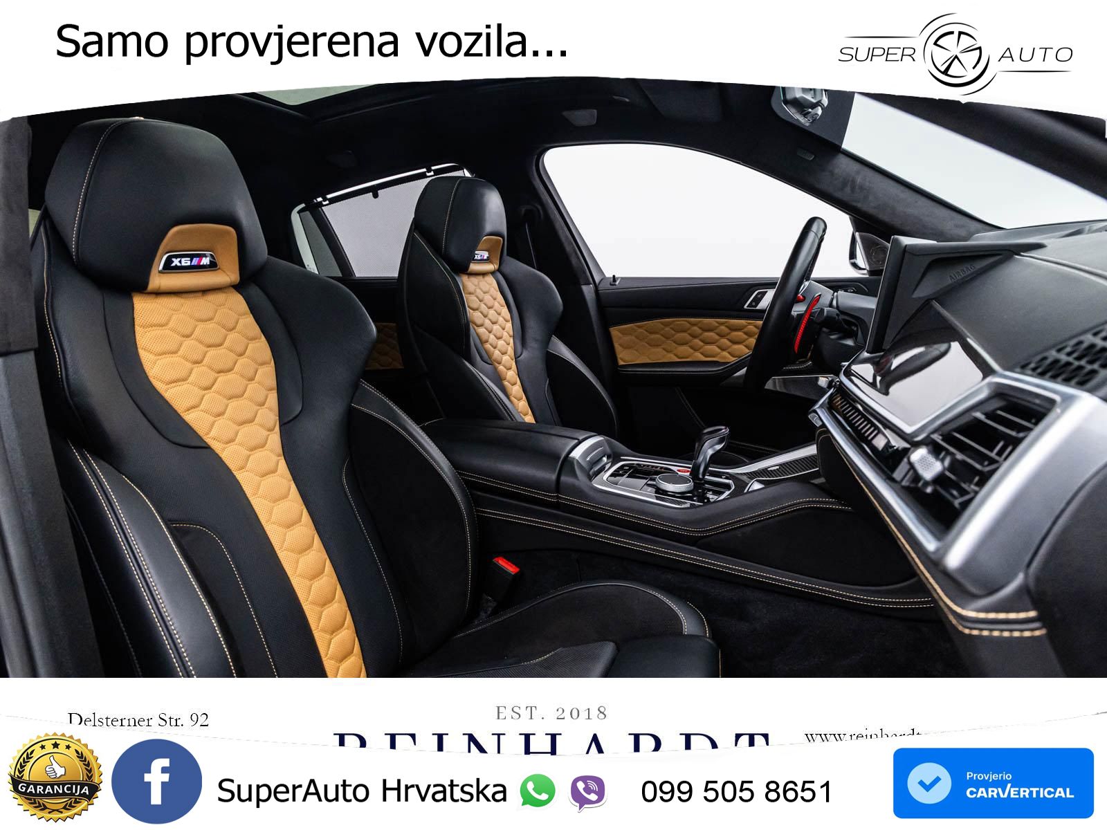 BMW X6 M Competition 4.4 V8 (625 KS) xDrive Steptronic LED+GR SJED+ACC