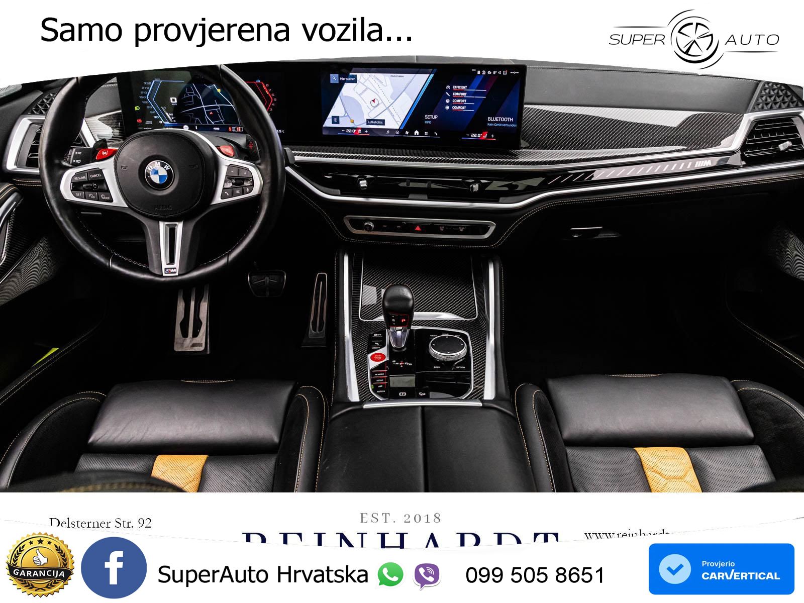 BMW X6 M Competition 4.4 V8 (625 KS) xDrive Steptronic LED+GR SJED+ACC