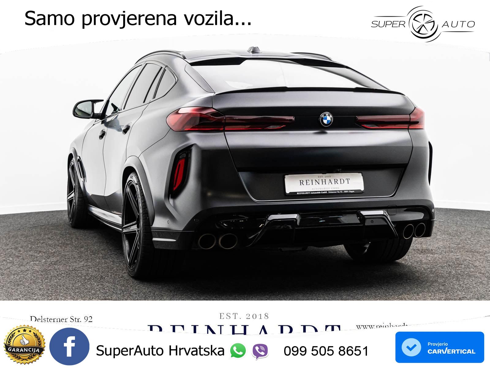 BMW X6 M Competition 4.4 V8 (625 KS) xDrive Steptronic LED+GR SJED+ACC