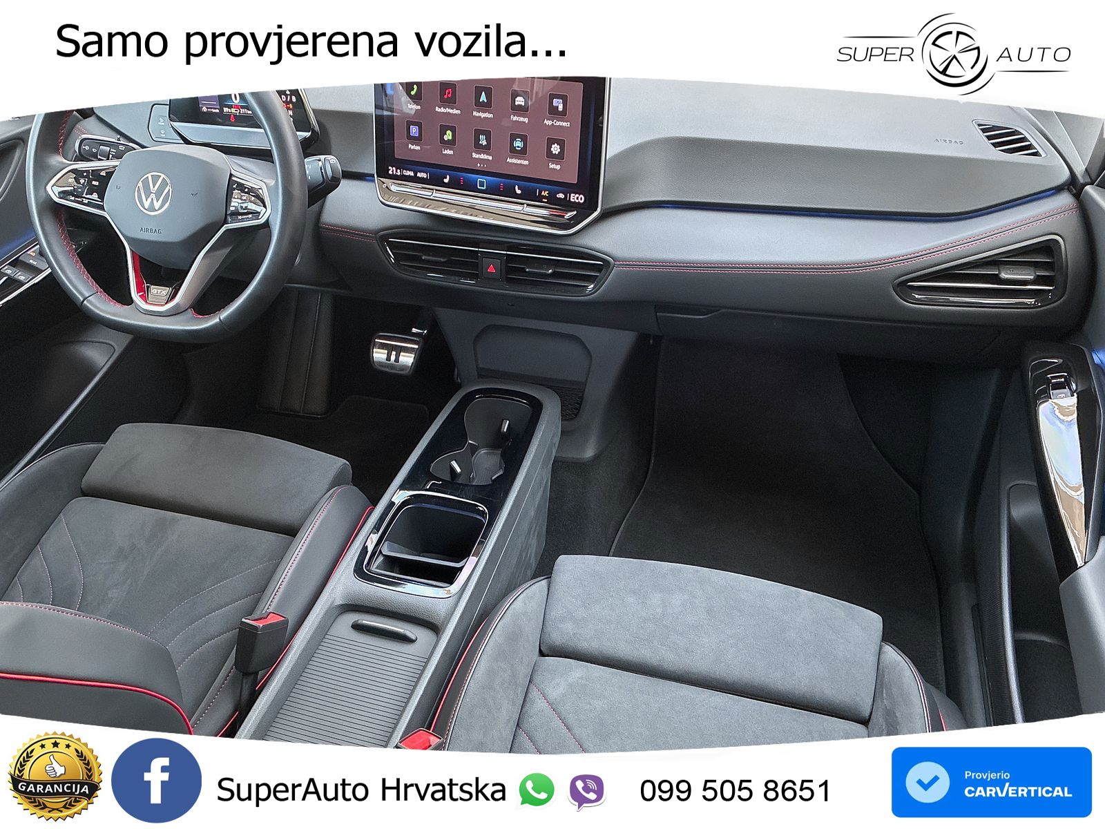 Volkswagen ID.3 GTX Performance 84 kWh (326 KS) LED+GR SJED+ACC