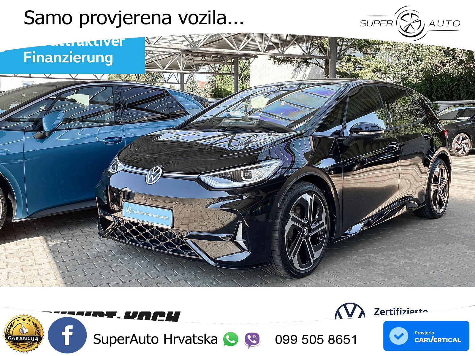 Volkswagen ID.3 GTX Performance 84 kWh (326 KS) LED+GR SJED+ACC