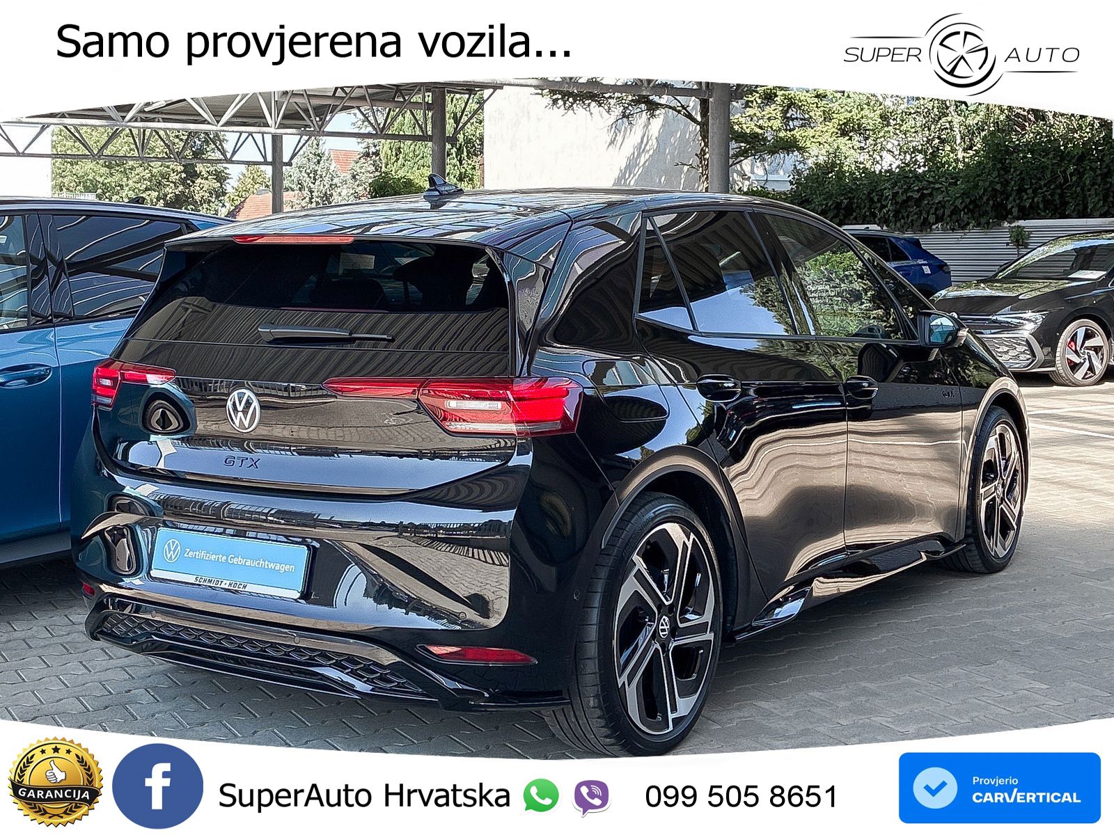 Volkswagen ID.3 GTX Performance 84 kWh (326 KS) LED+GR SJED+ACC