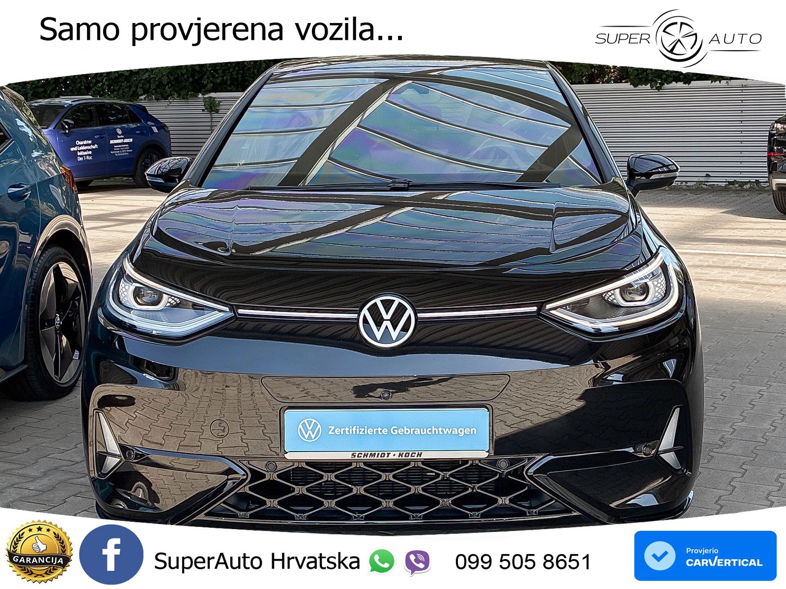 Volkswagen ID.3 GTX Performance 84 kWh (326 KS) LED+GR SJED+ACC