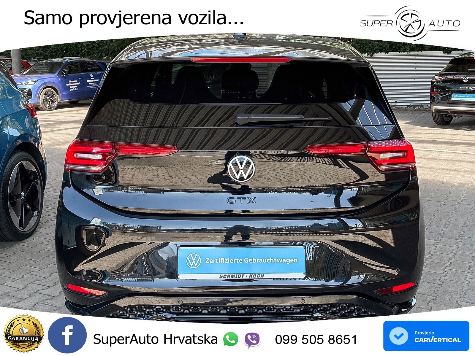 Volkswagen ID.3 GTX Performance 84 kWh (326 KS) LED+GR SJED+ACC