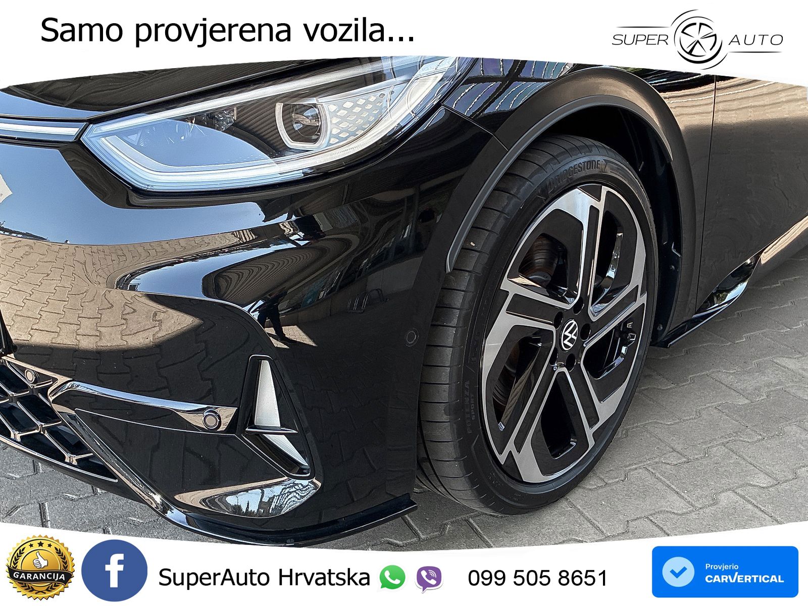 Volkswagen ID.3 GTX Performance 84 kWh (326 KS) LED+GR SJED+ACC