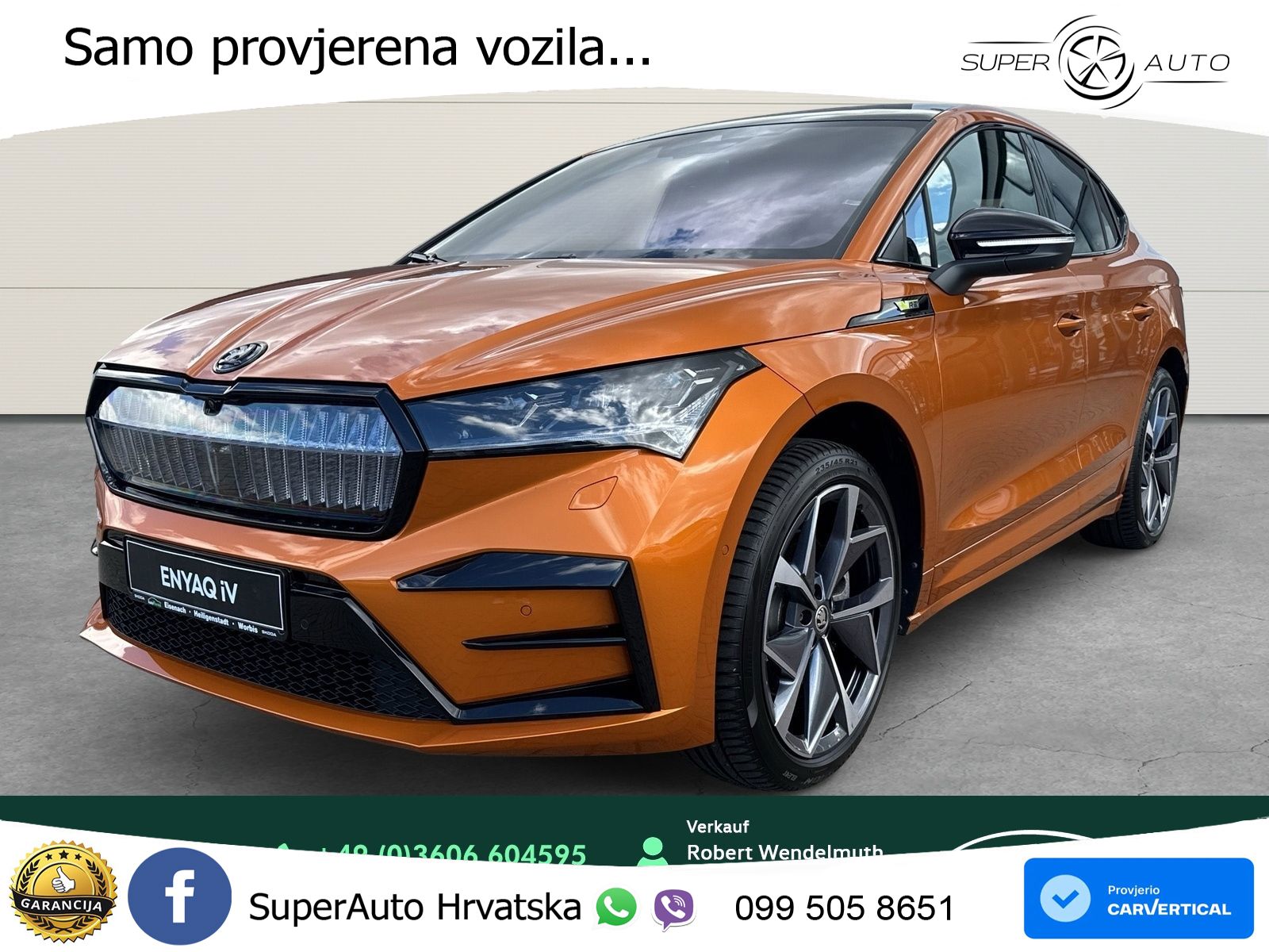 Škoda Enyaq Coupe iV RS 82 kWh (340 KS) AWD LED+GR SJED+ACC