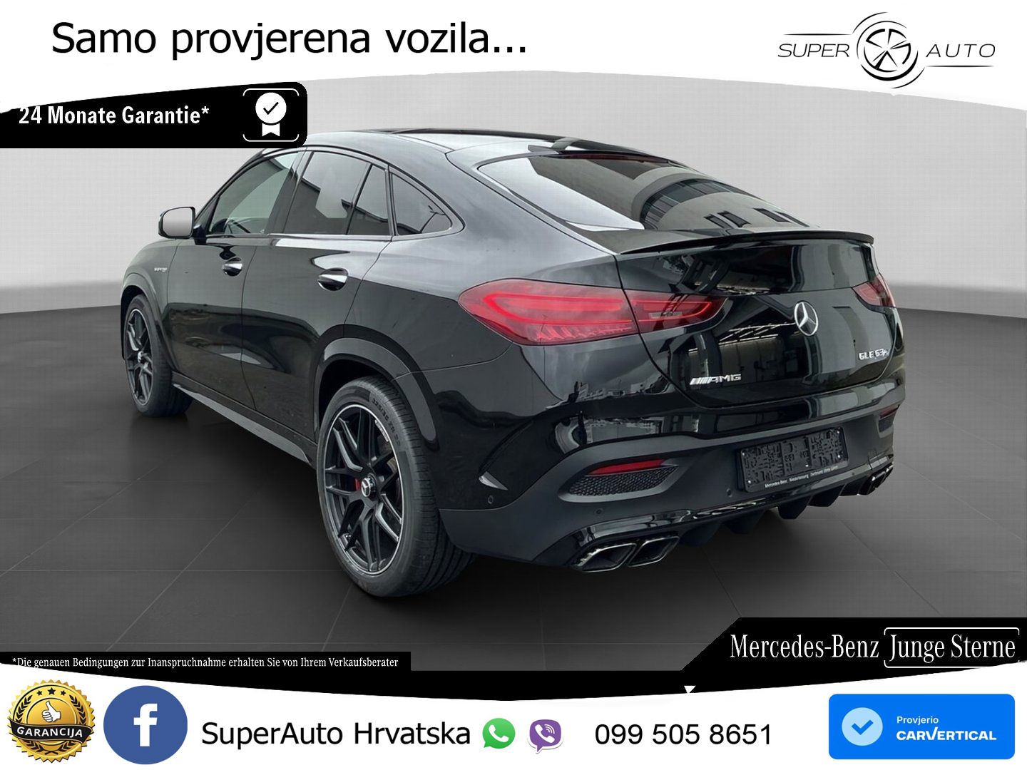 Mercedes AMG GLE Coupe 63 S V8 (612 KS) EQ Boost 4MATIC+ AMG SPEEDSHIFT TCT 9G LED+GR SJED+ACC