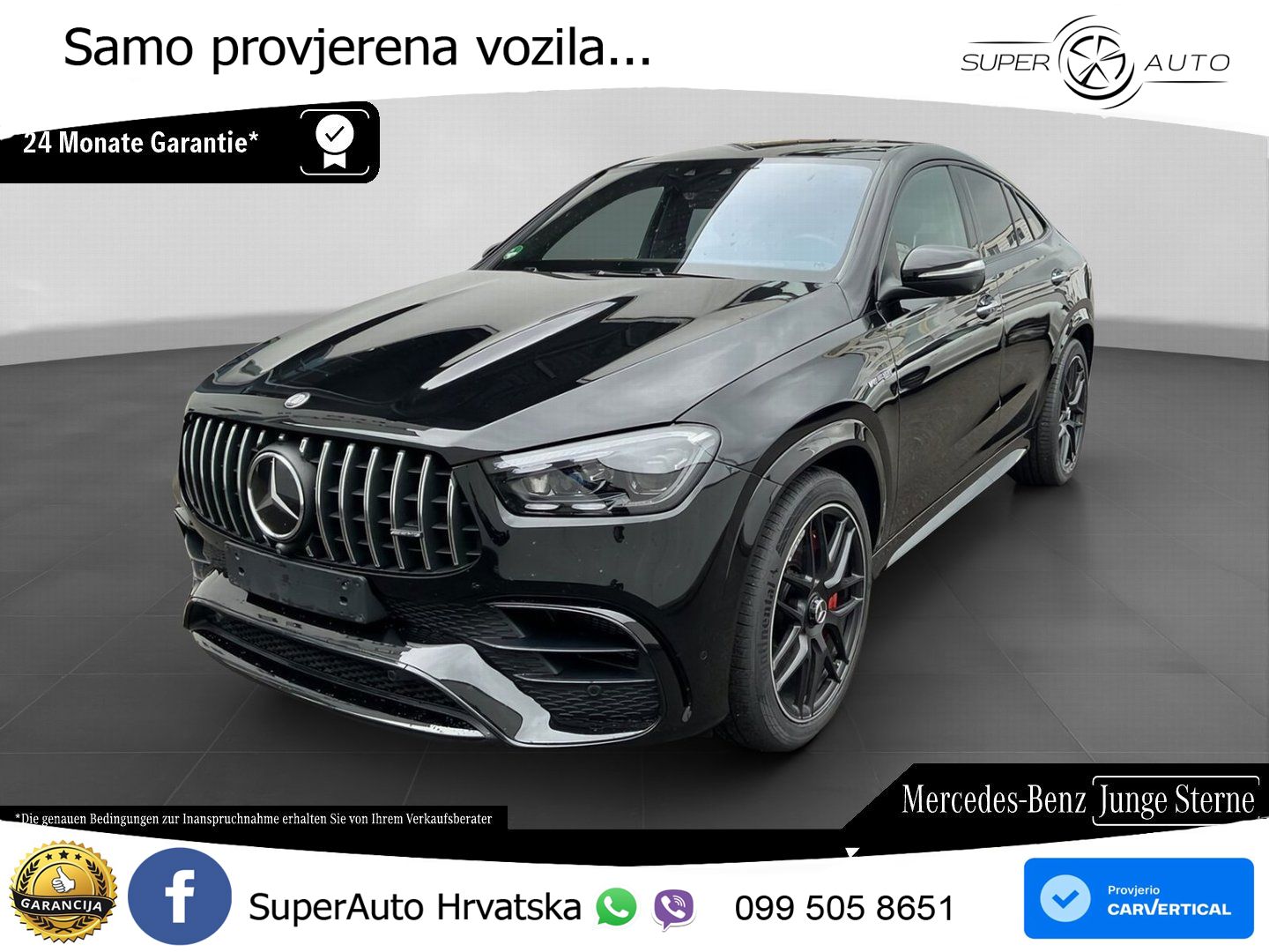 Mercedes AMG GLE Coupe 63 S V8 (612 KS) EQ Boost 4MATIC+ AMG SPEEDSHIFT TCT 9G LED+GR SJED+ACC