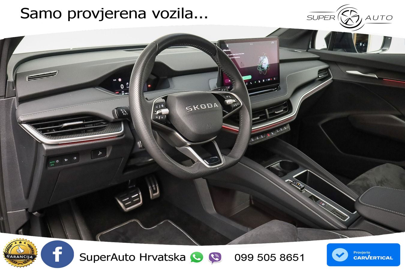 Škoda Enyaq Coupe iV 85 82 kWh (286 KS) SportLine LED+GR SJED+ACC