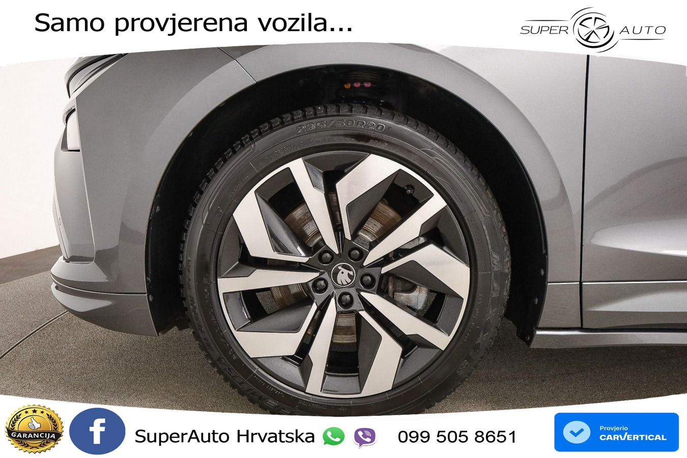 Škoda Enyaq Coupe iV 85 82 kWh (286 KS) SportLine LED+GR SJED+ACC
