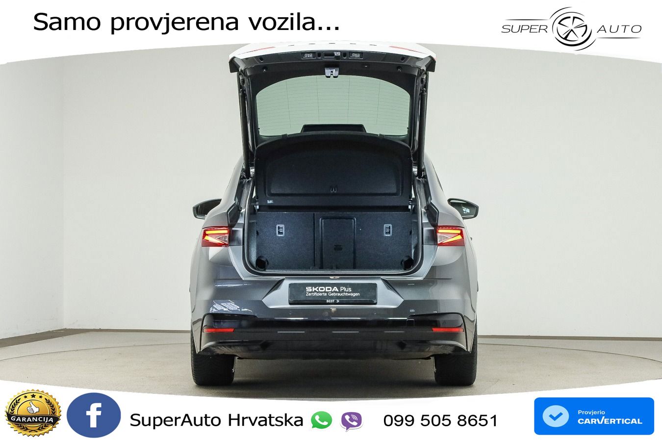 Škoda Enyaq Coupe iV 85 82 kWh (286 KS) SportLine LED+GR SJED+ACC
