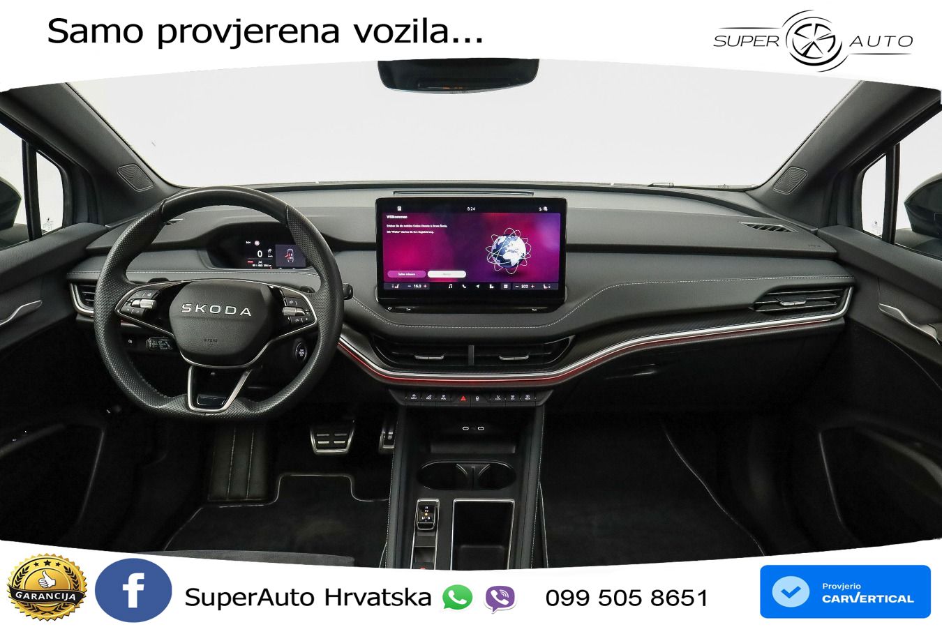 Škoda Enyaq Coupe iV 85 82 kWh (286 KS) SportLine LED+GR SJED+ACC