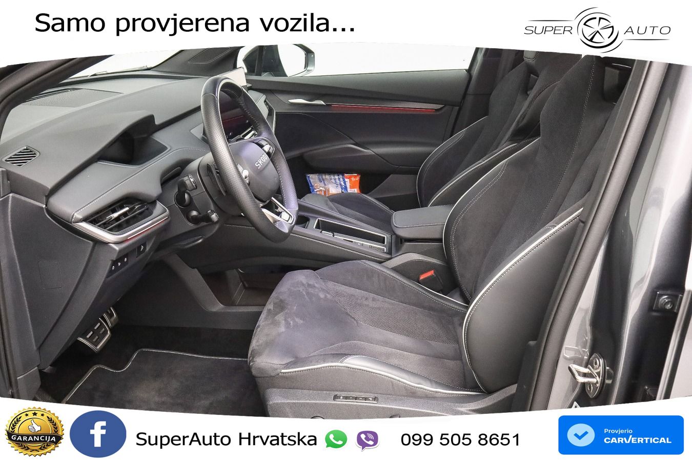 Škoda Enyaq Coupe iV 85 82 kWh (286 KS) SportLine LED+GR SJED+ACC