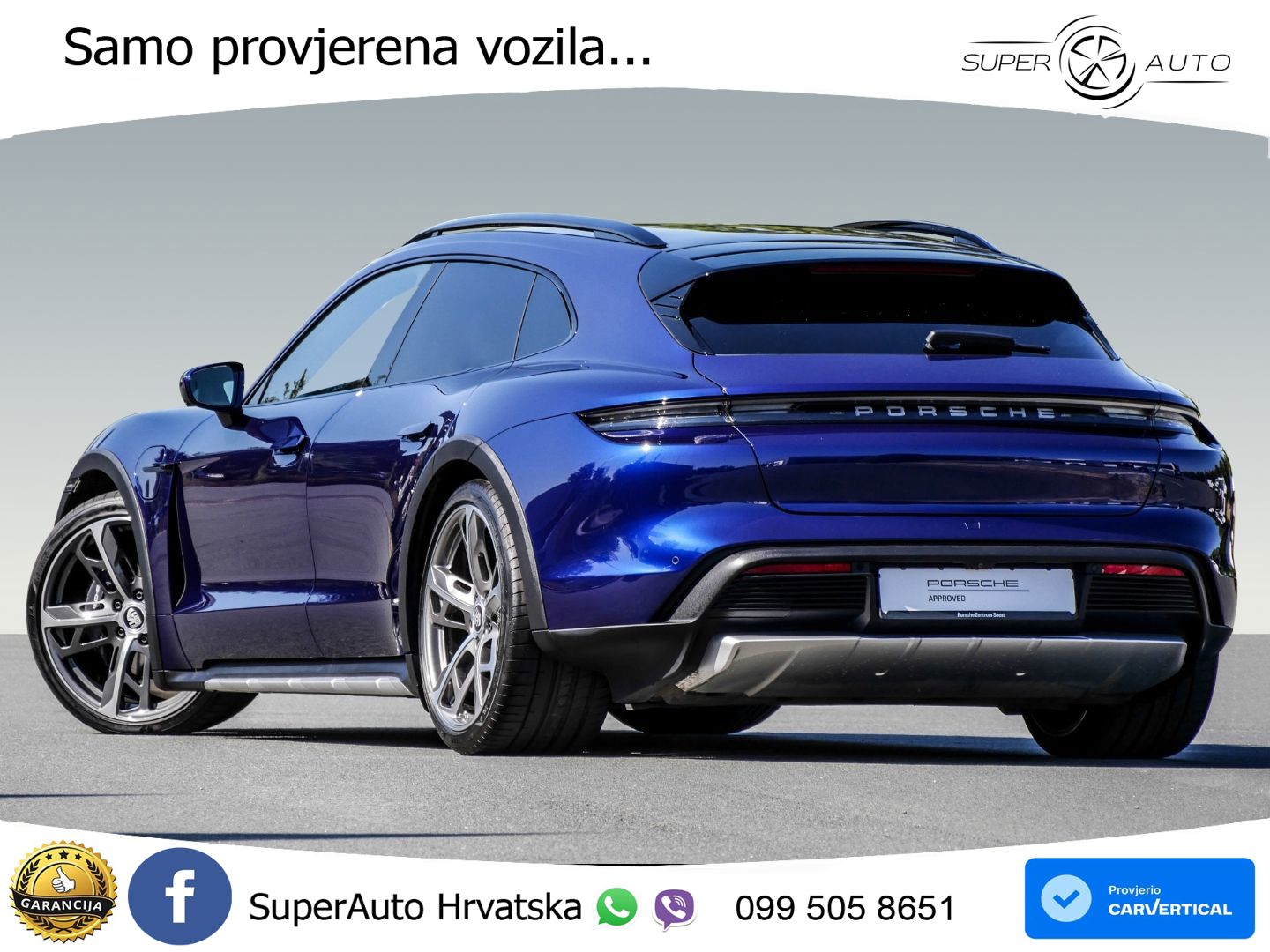 Porsche Taycan Cross Turismo 4 93.4 kWh (476 KS)