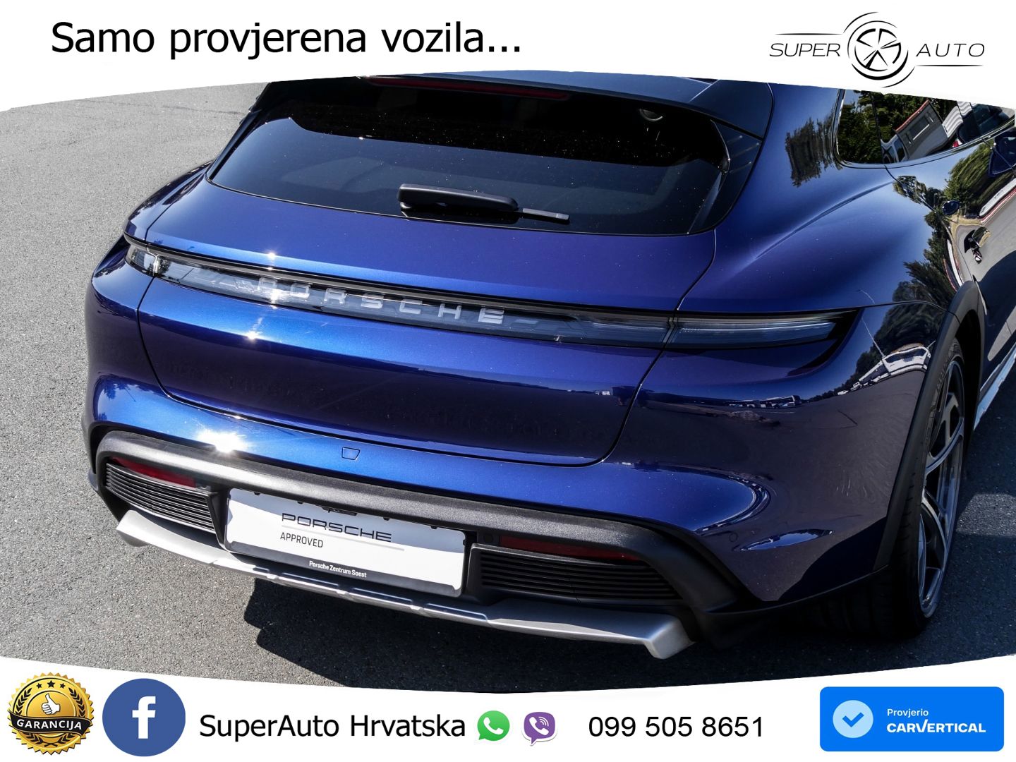 Porsche Taycan Cross Turismo 4 93.4 kWh (476 KS)