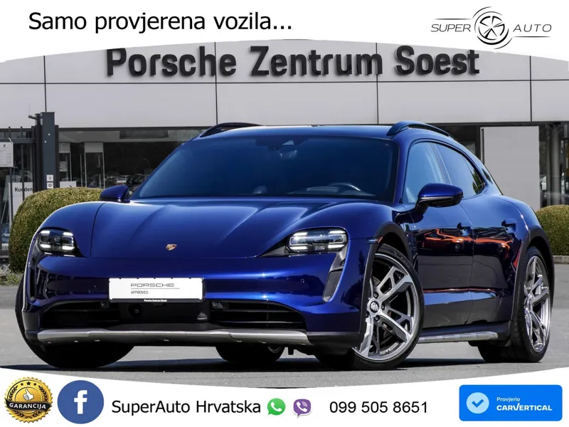 Porsche Taycan Cross Turismo 4 93.4 kWh (476 KS) LED+GR SJED+ACC