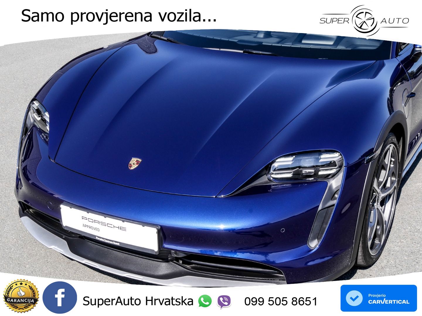 Porsche Taycan Cross Turismo 4 93.4 kWh (476 KS)